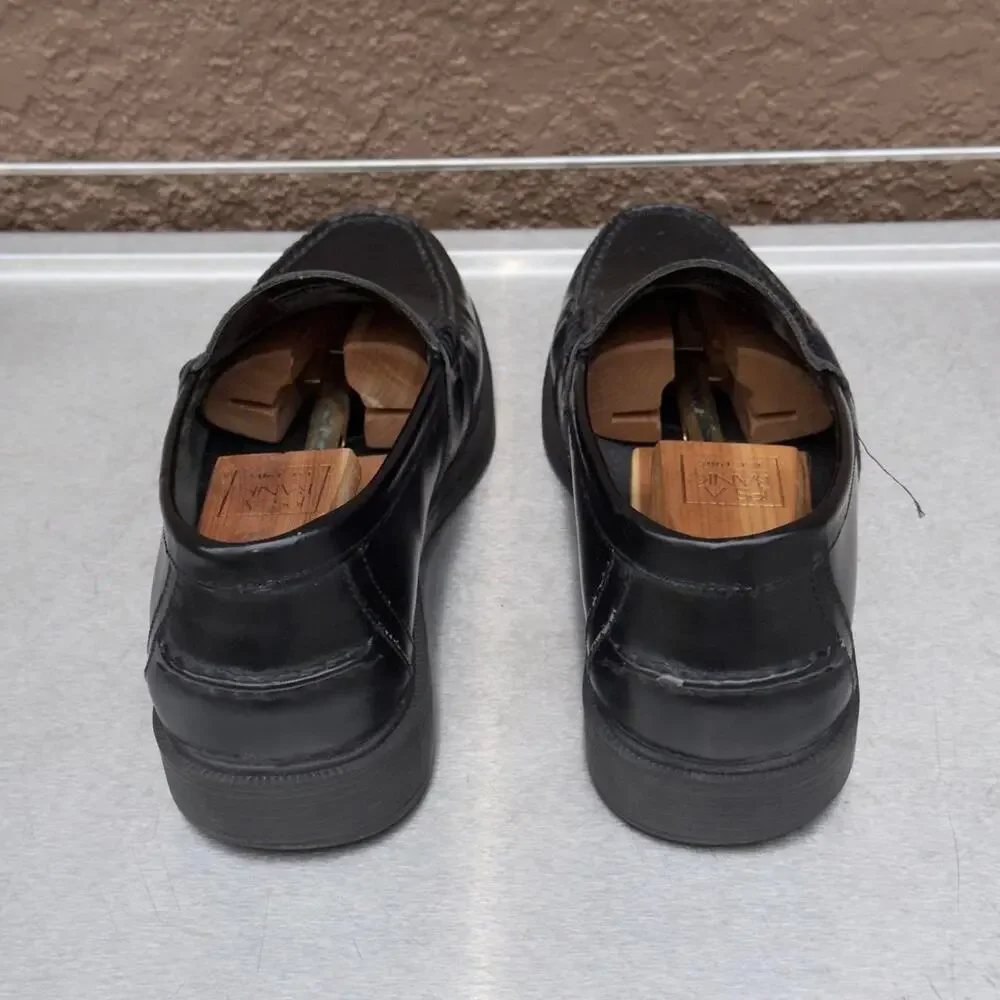 Nunn Bush Black Leather Loafers - Size 11 W